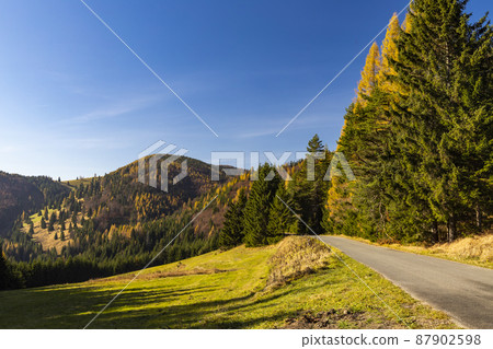 Kopanecke luky in National Park Slovensky Raj, Slovakia Kopanecke luky in National Park Slovensky Raj, Slovakia 87902598