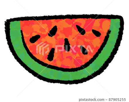 Watermelon hand-painted illustration Watermelon hand-painted illustration 87905255