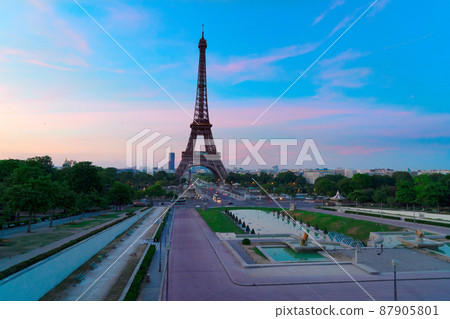 eiffel tour and from Trocadero, Paris eiffel tour and from Trocadero, Paris 87905801