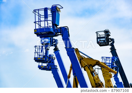 Aerial work platform truck type for electrical work 87907108