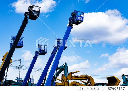 Aerial work platform truck type for electrical work 87907117