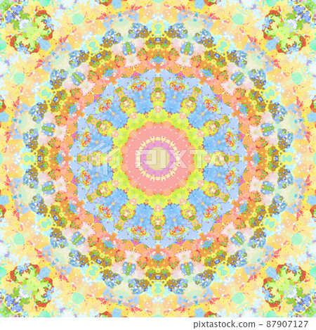 Fully colored pattern 35 - Stock Illustration [87907127] - PIXTA