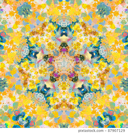 Fully colored pattern 36 - Stock Illustration [87907129] - PIXTA