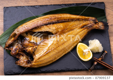 Grilled fish with atka mackerel Grilled fish with atka mackerel 87909137