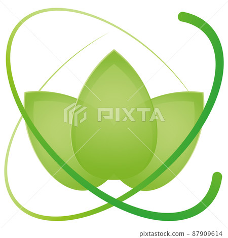 Leaves, Plant, Wellness, Naturopath, Gardener, Logo 87909614