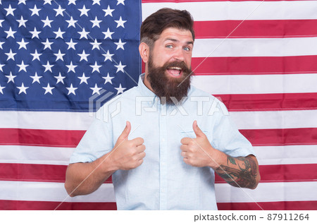 Patriotism. successful trip to usa. patriotic and national Patriotism. successful trip to usa. patriotic and national 87911264