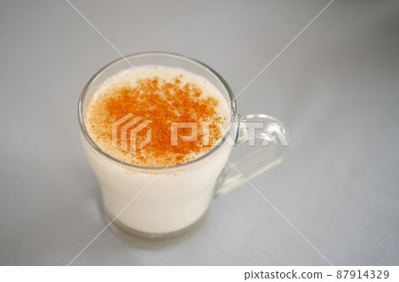 Traditional Turkish hot beverage salep or Sahlep. Traditional Turkish hot beverage salep or Sahlep. 87914329