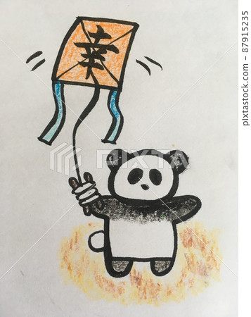 熊貓放風箏 87915235