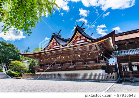 岡山縣岡山市吉備津神社-大殿/海殿- 岡山縣岡山市吉備津神社-大殿/海殿- 87916648