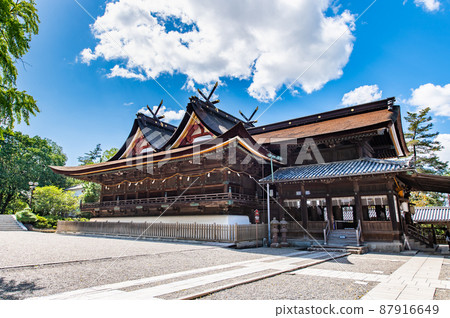 Kibitsu Shrine, Okayama City, Okayama Prefecture-Main Hall / Haiden- 87916649