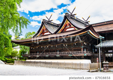 Kibitsu Shrine, Okayama City, Okayama Prefecture-Main Hall / Haiden- 87916658