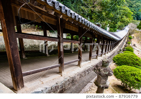 Kibitsu Shrine, Okayama City, Okayama Prefecture-Corridor- 87916779