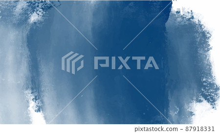 Blue watercolor background for your design, watercolor background concept, vector. 87918331