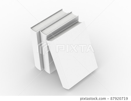 template empty hardcover book mockup set 87920719