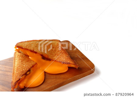 烤芝士三明治芝士熱三明治 烤芝士三明治芝士熱三明治 87920964