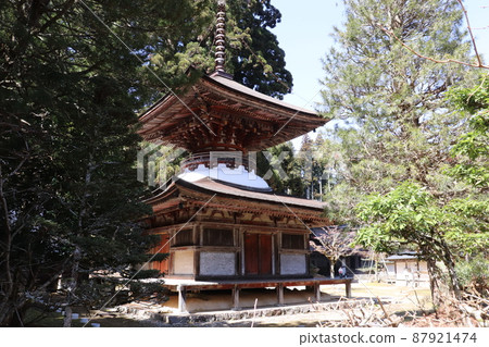 Kongo Sanmaiin Tahoto National Treasure Koyasan World Heritage Wakayama Prefecture 87921474