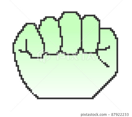Pixel art goo (green) 87922233