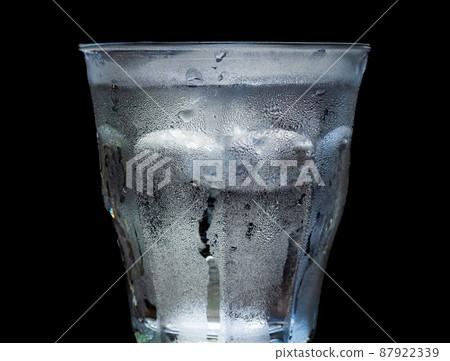 Well-chilled glass of water Well-chilled glass of water 87922339