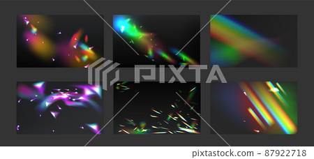 Light effect diamond prism flare collection, glare 87922718