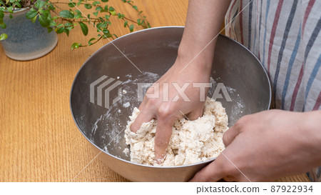 揉麵團 | 製作麵包和糖果的形象 揉麵團 | 製作麵包和糖果的形象 87922934