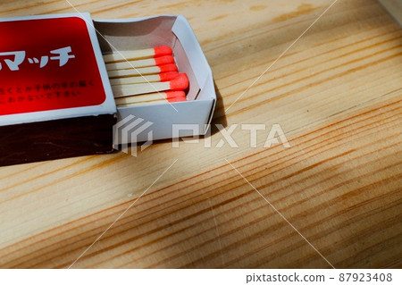 Matchbox on the table Matchbox on the table 87923408