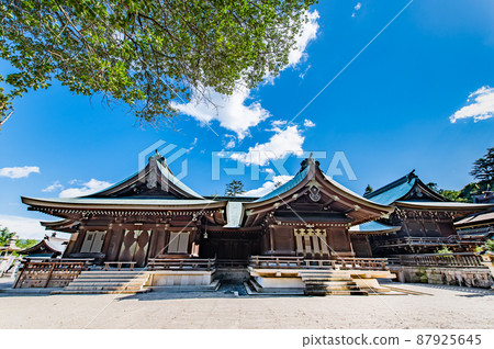 岡山縣岡山市吉備津彥神社-禮拜堂和西門堂- 岡山縣岡山市吉備津彥神社-禮拜堂和西門堂- 87925645