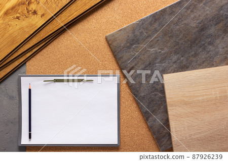 Laminate wood floor background texture. Grey wooden laminate Laminate wood floor background texture. Grey wooden laminate 87926239