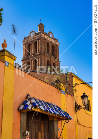 Our Lady of the Candelaria church in Zafra. Badajoz. Spain. Europe. 87927219