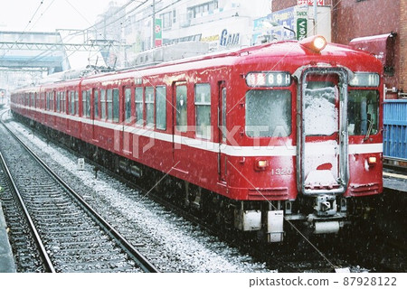 從雪站出發的京濱電鐵1000系列 從雪站出發的京濱電鐵1000系列 87928122