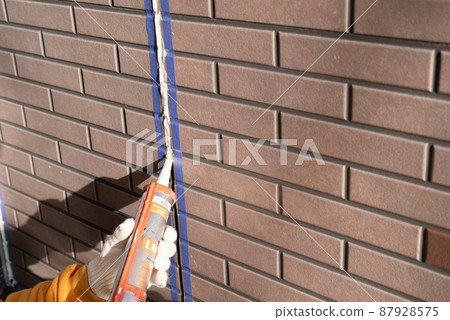 Waterproofing work caulking 87928575