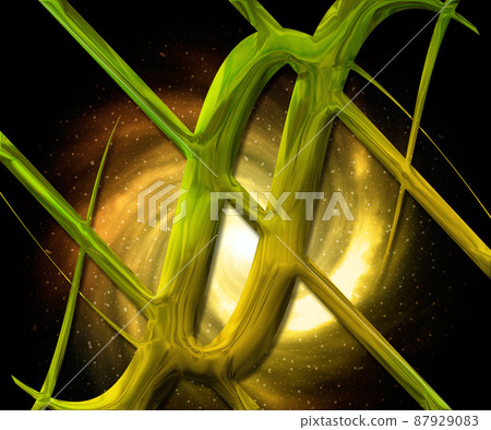 3D rendering combo creative graphics artwork 87929083