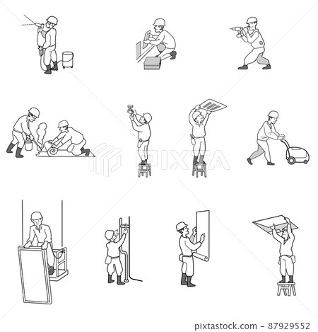 11種設備工作-單色 87929552