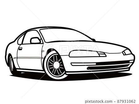 懷鄉國內小轎車彩圖汽車例證 懷鄉國內小轎車彩圖汽車例證 87931062