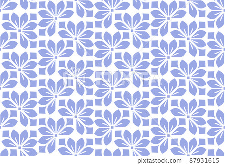 Flower geometric pattern. Seamless vector... - Stock Illustration ...