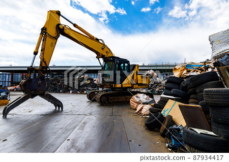 Non-iron metal scrap yard recycling heavy equipment Yumbo Non-iron metal scrap yard recycling heavy equipment Yumbo 87934417