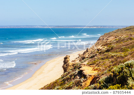 Thirteenth Beach at Barwon Heads in Australia 87935444