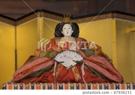 Hina dolls Hina dolls Showa retro peach festival 87936231