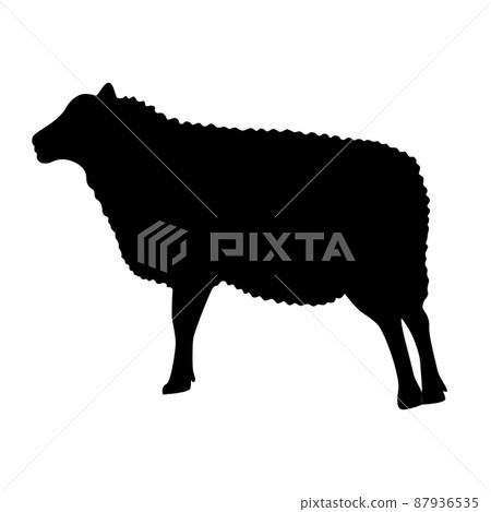 sheep vector silhouette