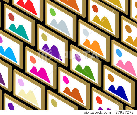 Digital artwork in digital marketplace for sales in NFT Digital artwork in digital marketplace for sales in NFT 87937272