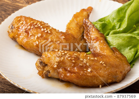 Teriyaki chicken wings Teriyaki chicken wings 87937569