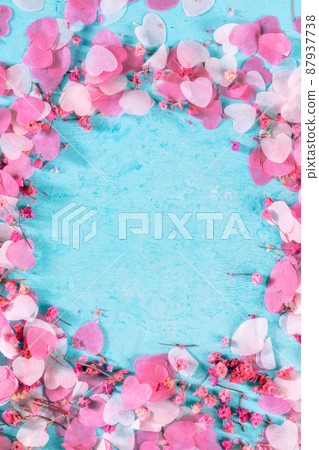 Valentine day greeting card or wedding invitation background 87937738