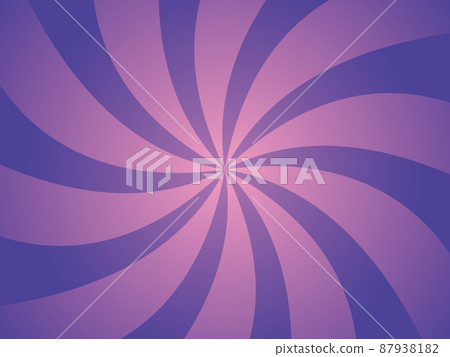 Gradation twist sunburst background illustration (purple) Gradation twist sunburst background illustration (purple) 87938182