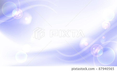 Abstract streamlined gentle breeze and light, purple background image 87940565