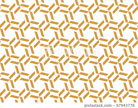 The geometric pattern with lines. Seamless vector background. White and gold texture. Graphic modern pattern. Simple lattice graphic design The geometric pattern with lines. Seamless vector background. White and gold texture. Graphic modern pattern. Simple lattice graphic design 87943776