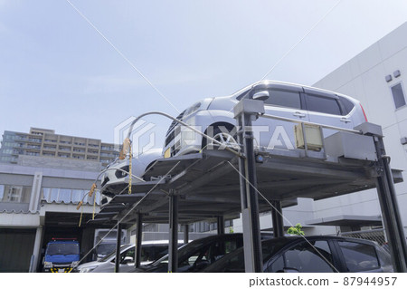 Three-dimensional mechanical parking lot Three-dimensional mechanical parking lot 87944957