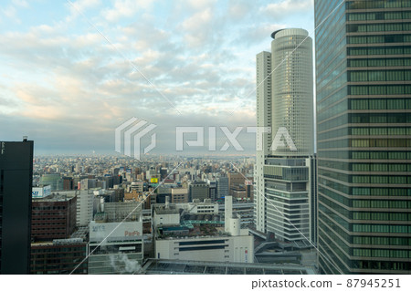 Cityscape around Nagoya Station 87945251