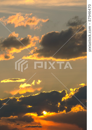 the expressive contrast of the clouds in the sky and sun. The nature and beauty of clouds the expressive contrast of the clouds in the sky and sun. The nature and beauty of clouds 87946470