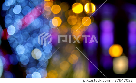 background blurred abstraction of colored lanterns and decorations background blurred abstraction of colored lanterns and decorations 87947052