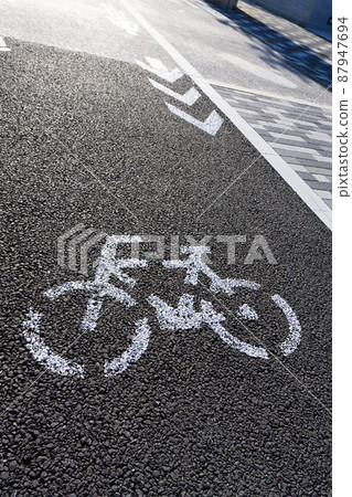 城市自行車的路標_14 87947694