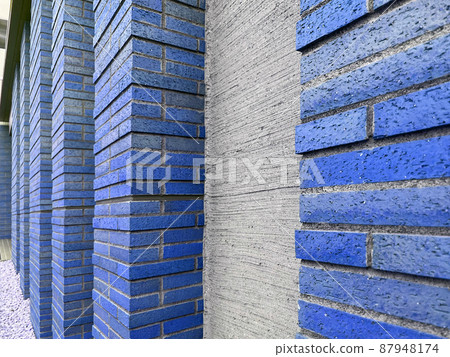 Brick block wall texture material_st_05 87948174